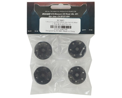 RC4WD 6 Lug Steel Wheel Hex Hub (+6 Offset)