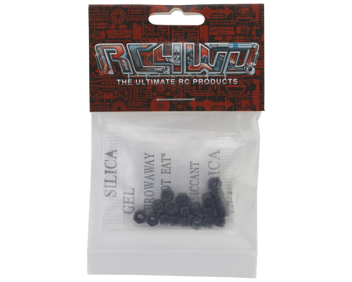 RC4WD 2mm Nylock Nuts (Black) (20)