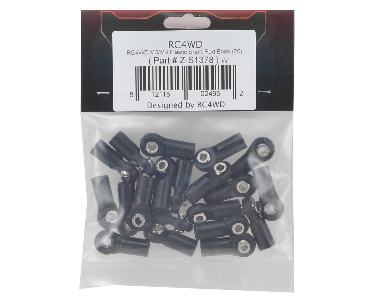 RC4WD M3/M4 Plastic Short Rod Ends (2)