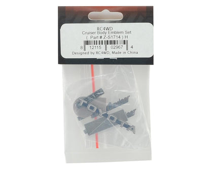 RC4WD Land Cruiser Body Emblem Set