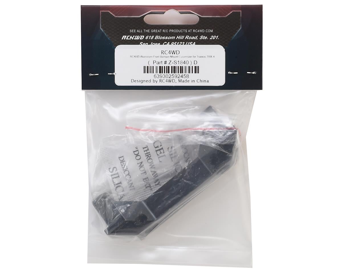 RC4WD Aluminum Front Bumper Mount Conversion for Traxxas TRX-4