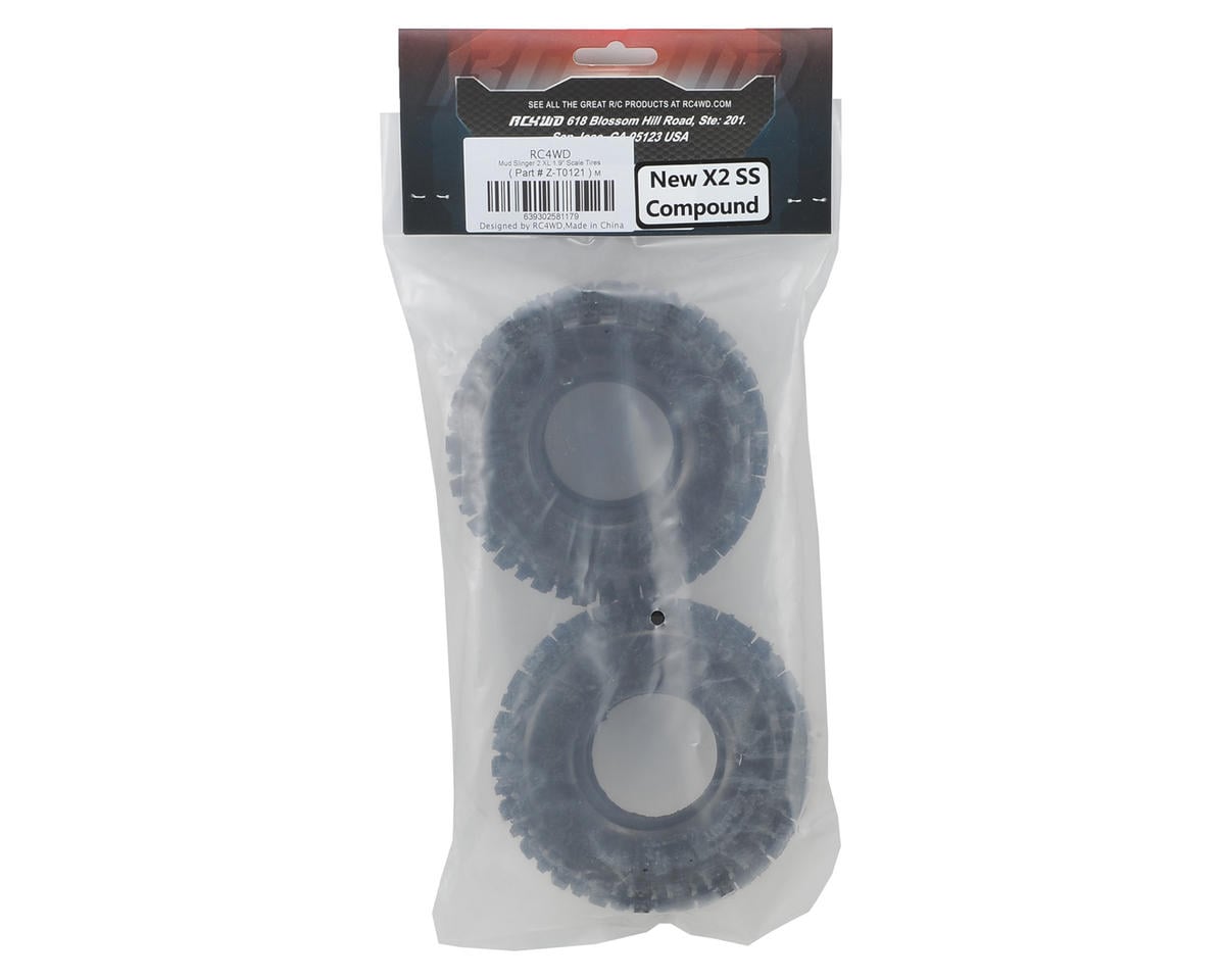 RC4WD Mud Slinger 2 XL 1.9" Scale Tires (2) (X2)
