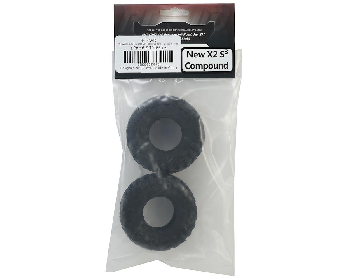 RC4WD Rock Crusher M/T Brick Edition 1.2" Scale Tire (2)