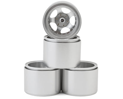 RC4WD American Racing AR23 1.7" Beadlock Wheels (Silver) (4)