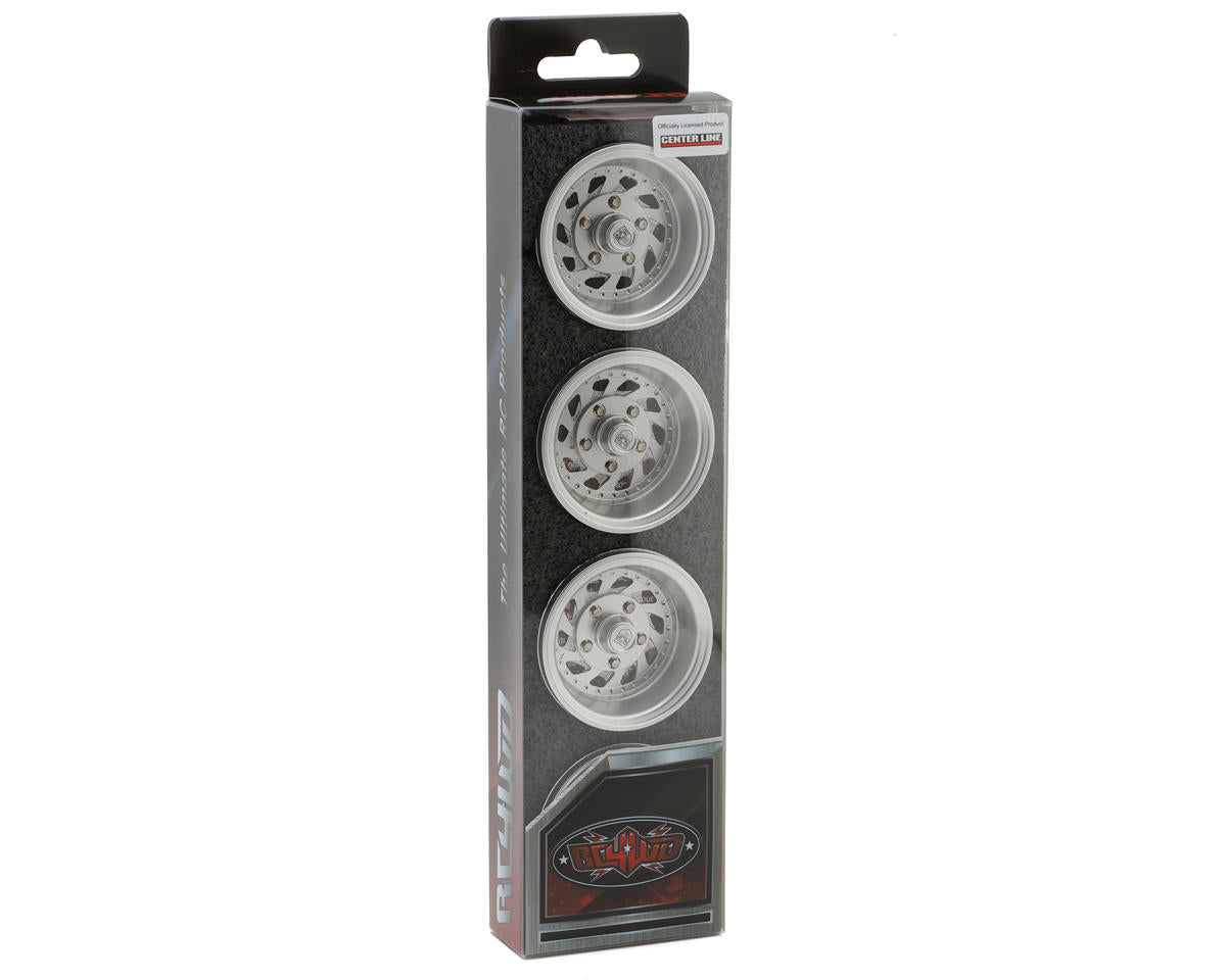 RC4WD Centerline Warrior Deep Dish 1.9" Wheels (Silver) (4)