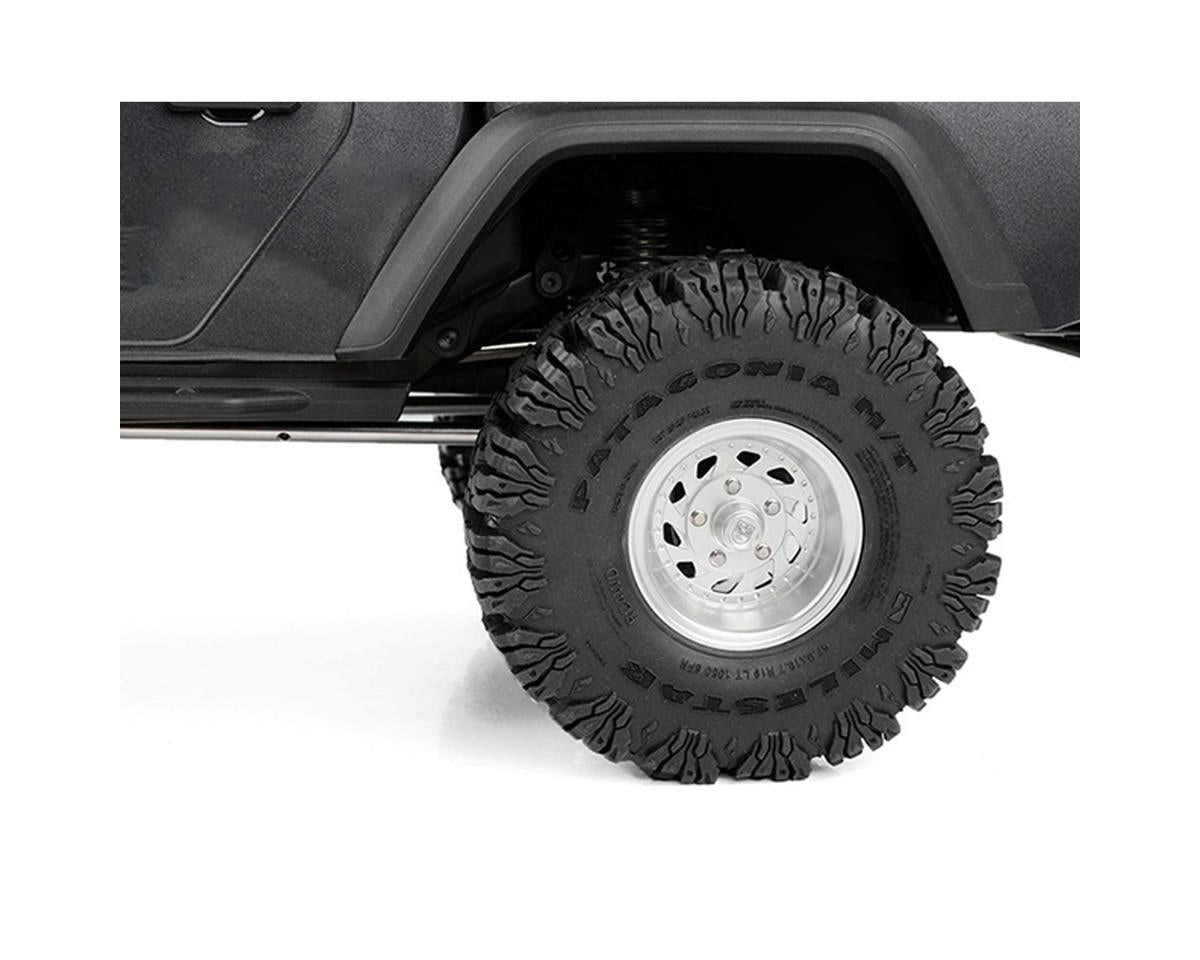 RC4WD Centerline Warrior Deep Dish 1.9" Wheels (Silver) (4)