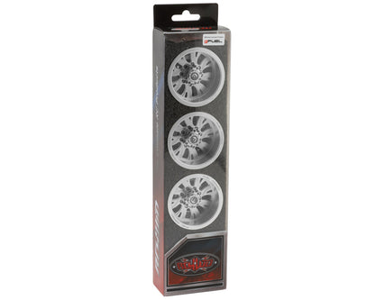 RC4WD Fuel Offroad FF41 8 Lug Deep Dish 2.2" Wheels (Silver) (4)