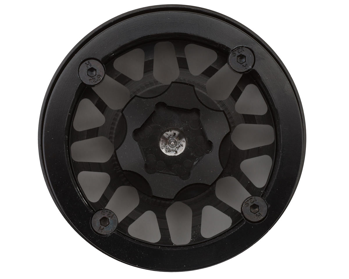 RC4WD XD 1.7" XD849 Grenade 2 Deep Dish Beadlock Wheels (Black/Silver) (4)