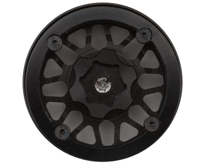 RC4WD XD 1.7" XD849 Grenade 2 Deep Dish Beadlock Wheels (Black/Silver) (4)