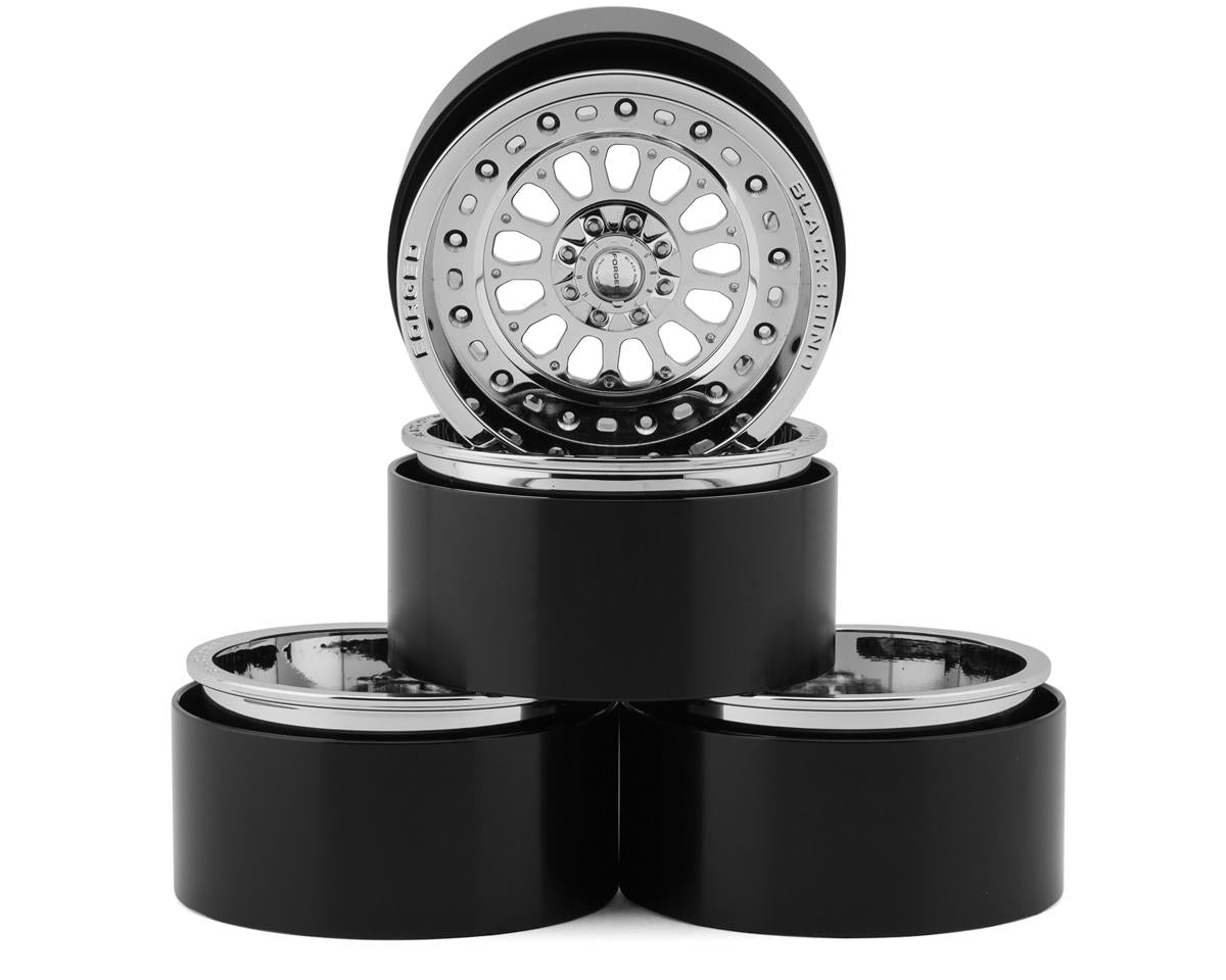 RC4WD Black Rhino 2.6" Centurion Forged Aluminum Wheels (Silver) (4) w/12mm Hex