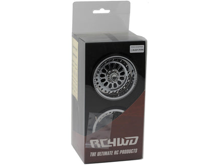 RC4WD Black Rhino 2.6" Centurion Forged Aluminum Wheels (Silver) (4) w/12mm Hex