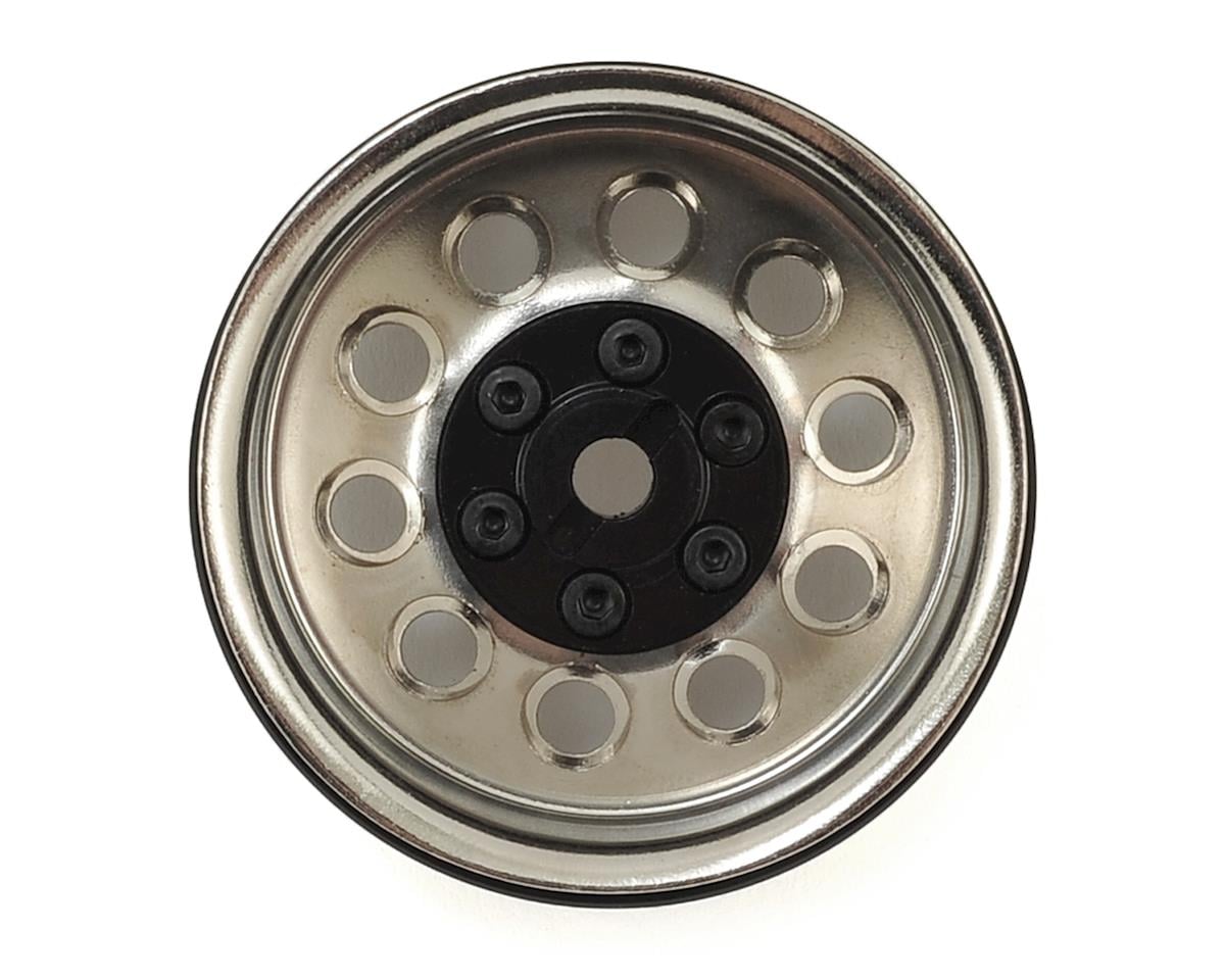 RC4WD Pro10 1.9" Steel Stamped Beadlock Wheel (Silver) (4)