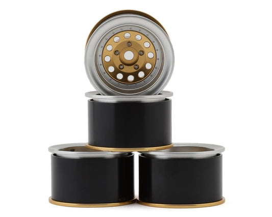 RC4WD Tempest 1.55" Wide Deep Dish Scale Crawler Bead-Lock Wheels