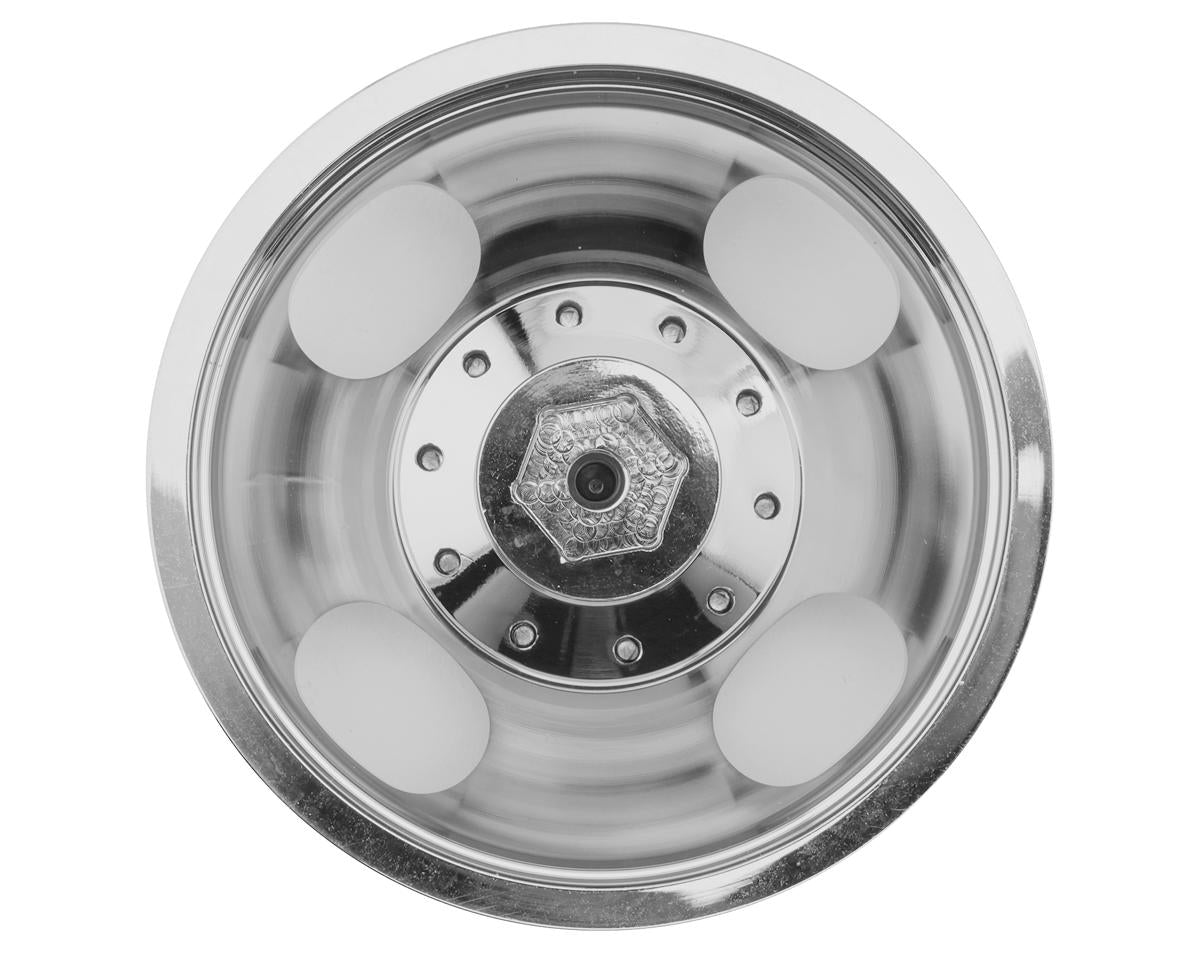 RC4WD 1/10 Hauler 2.6" Front Crawler Dually Wheels (Chrome) (2)