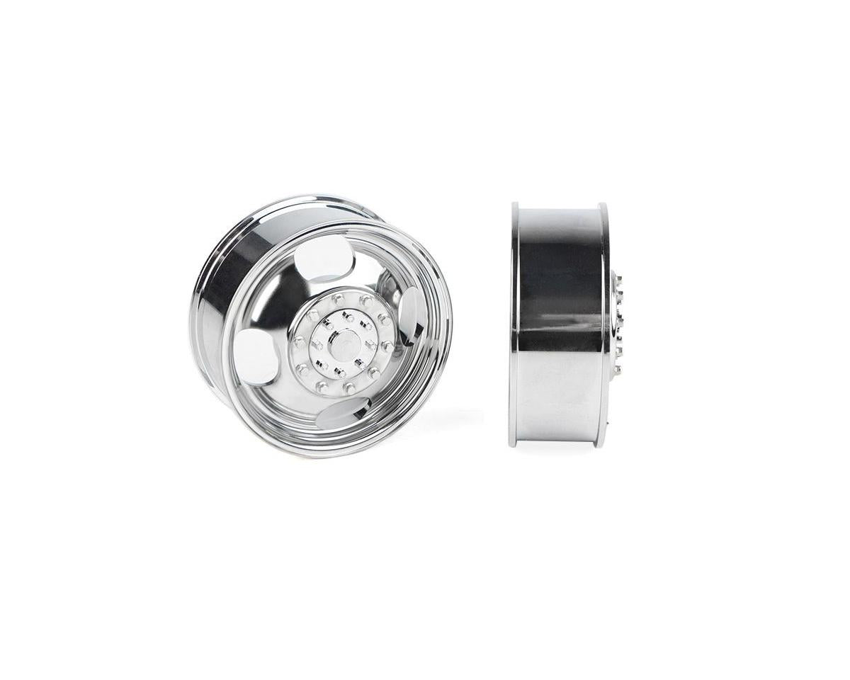 RC4WD 1/10 Hauler 2.6" Front Crawler Dually Wheels (Chrome) (2)