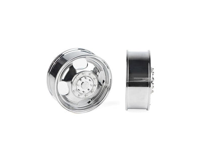 RC4WD 1/10 Hauler 2.6" Front Crawler Dually Wheels (Chrome) (2)
