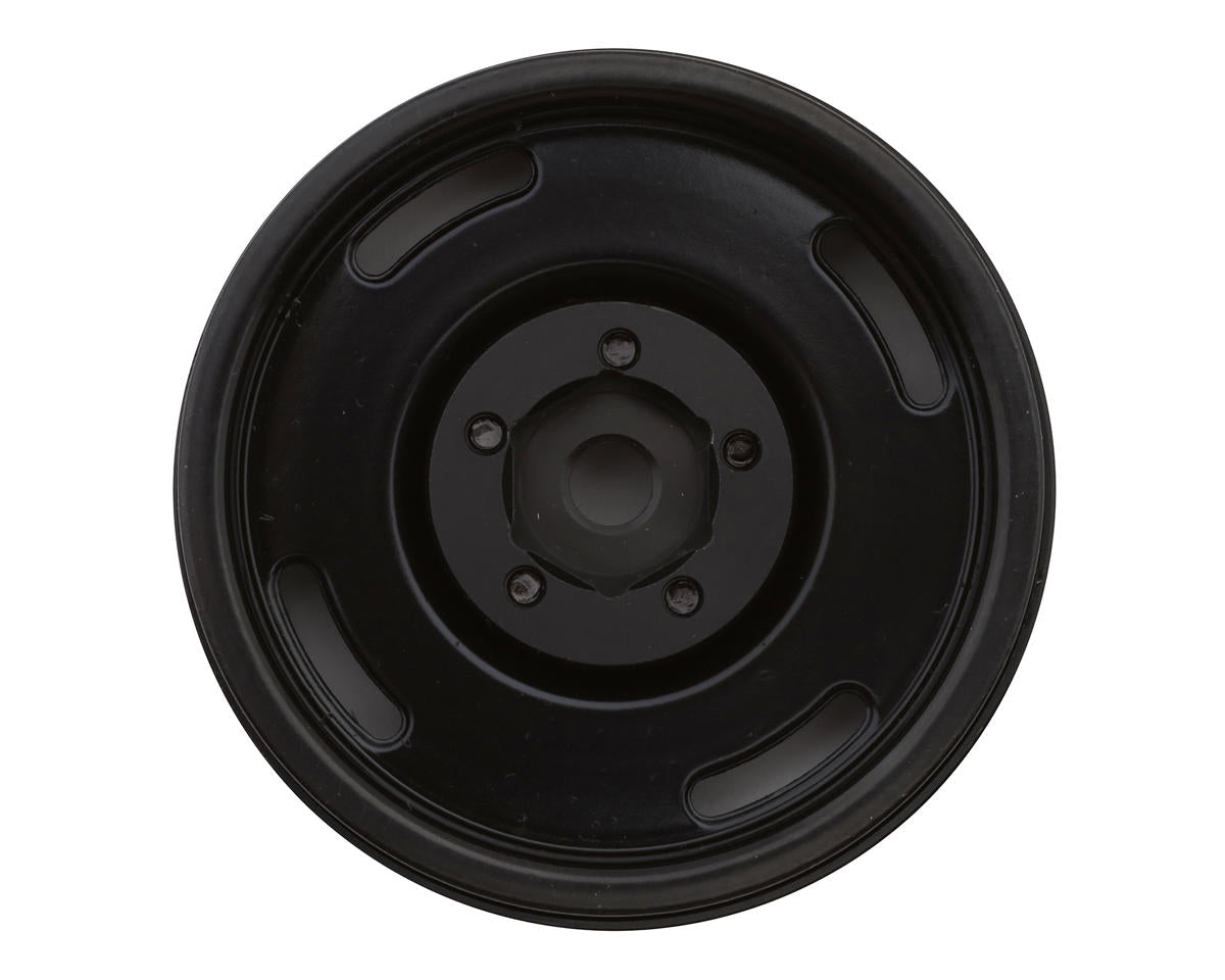 RC4WD Landies Vintage 1.9" Stamped Steel Beadlock Crawler Wheels (Black) (4)
