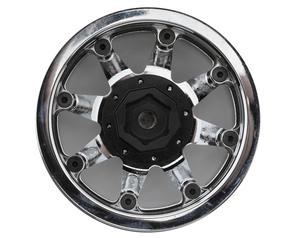 RC4WD Fuel Off-Road 2.2" FFC116 Ventura 1/10 Beadlock Wheels (Chrome) (4)