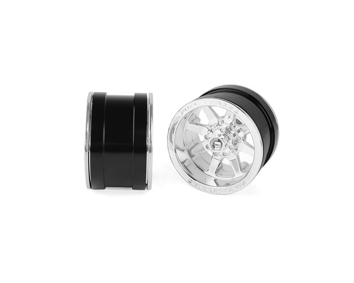 RC4WD Fuel Off-Road 2.2" FFC116 Ventura 1/10 Beadlock Wheels (Chrome) (4)