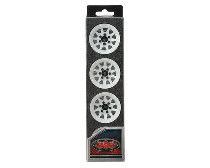 RC4WD OEM Stamped Steel 1.9" Beadlock Wheels (White)