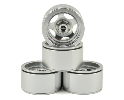 RC4WD Breaker 1.9" Aluminum Beadlock Wheels (Silver) (4)
