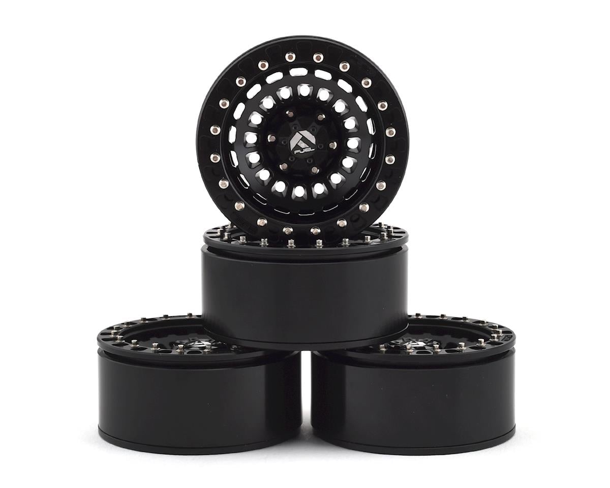 RC4WD Fuel Zephyr 1.9" Beadlock Wheels (Black) (4)