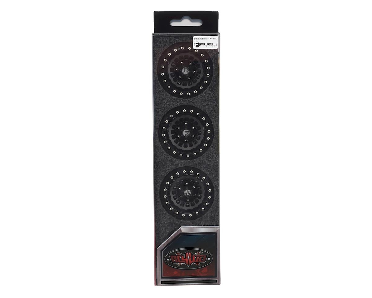 RC4WD Fuel Zephyr 1.9" Beadlock Wheels (Black) (4)