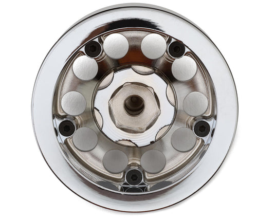 RC4WD Fuel Off-Road 1.9" FF31 1/10 Rear Beadlock Wheels (Chrome) (2)