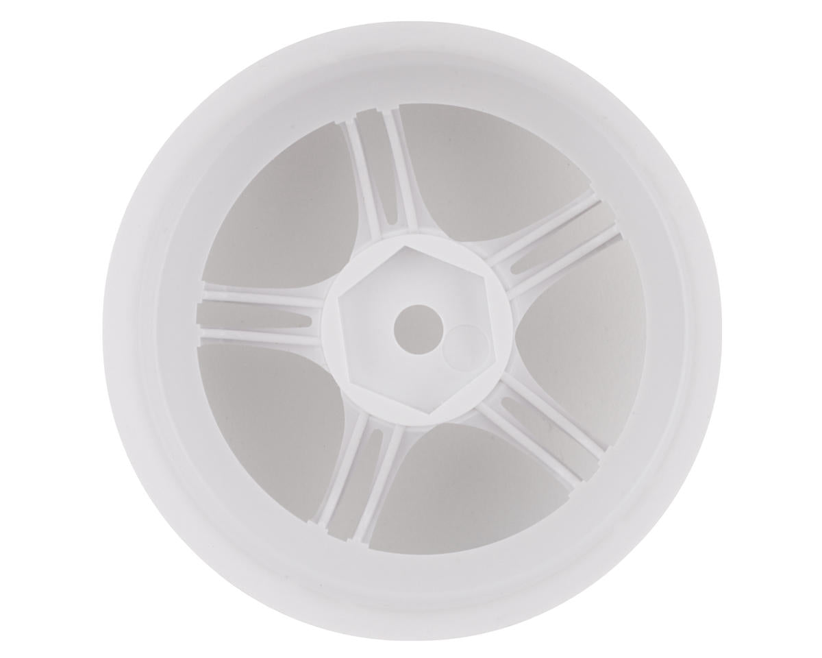 RC Art SSR Professor SPX 5-Split Spoke Drift Wheels (White) (2)