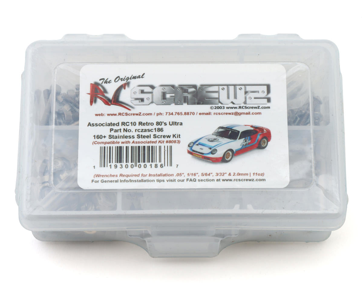 RC Screwz Team Associated RC10DS Dual Sport Stainless Steel Screw Kit