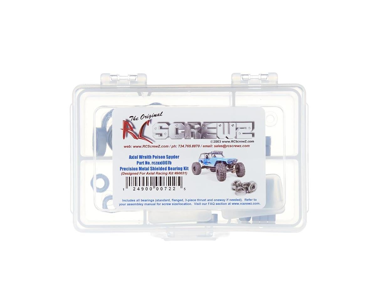 RC Screwz Precision Bearing Kit AXI Wraith Poison Spyder