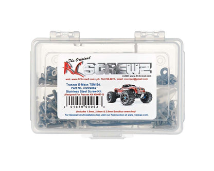 RC Screwz Stainless Screw Kit for Traxxas® E-Maxx® TSM®