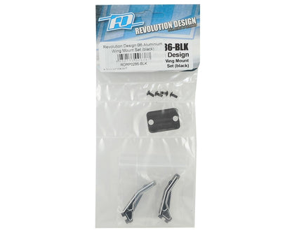 Revolution Design B6 Aluminum Wing Mount Set (Black)