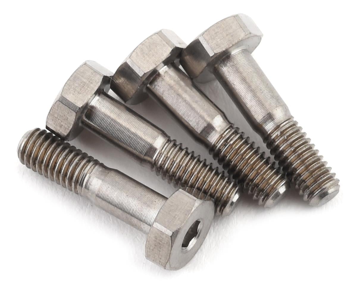 Revolution Design B74 Titanium Lower Shock Screw Set (4)