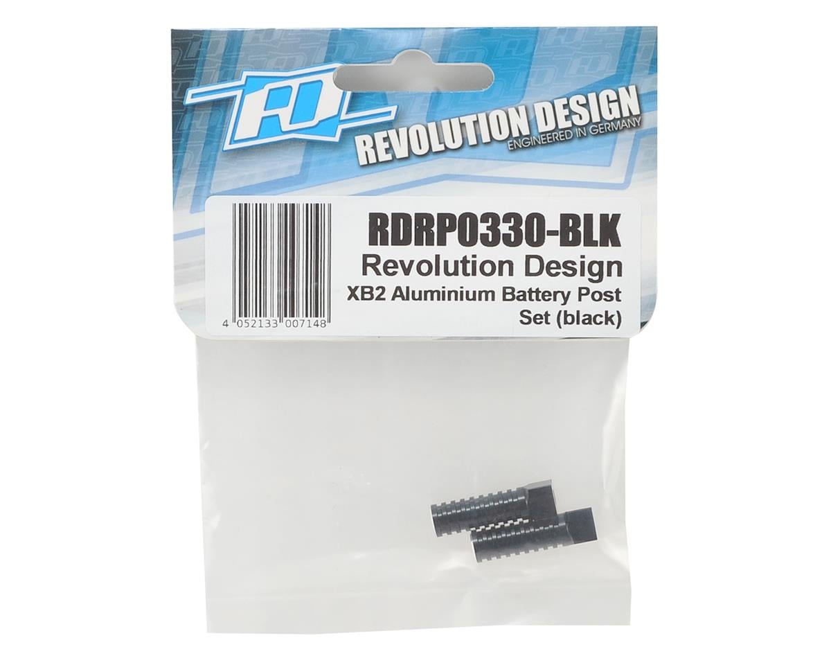 Revolution Design XB2 Aluminum Battery Post Set (Black)