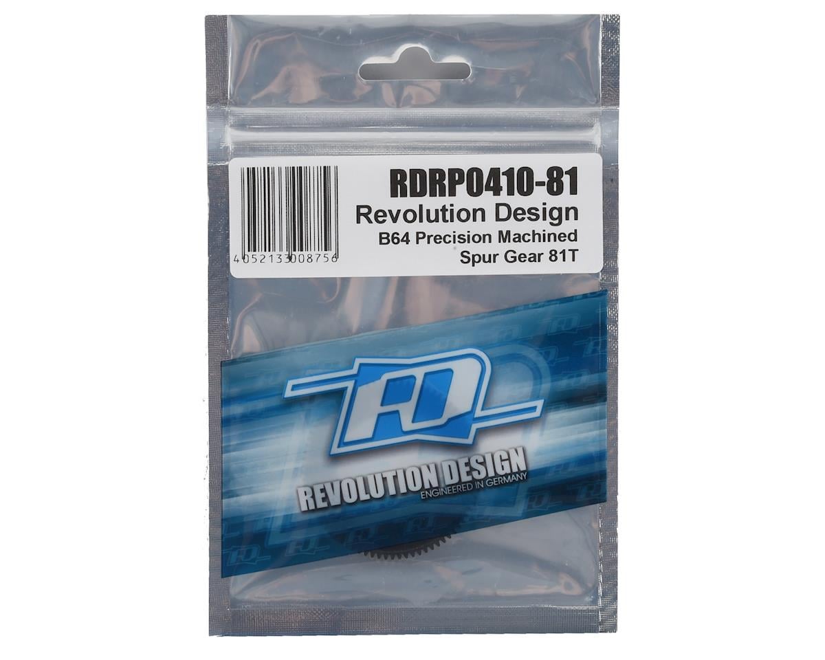 Revolution Design B64 Precision Machined Spur Gear (81T)