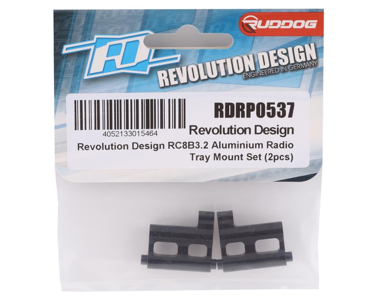 Revolution Design RC8B3.2/RC8T3.2 Aluminum Radio Tray Mount System