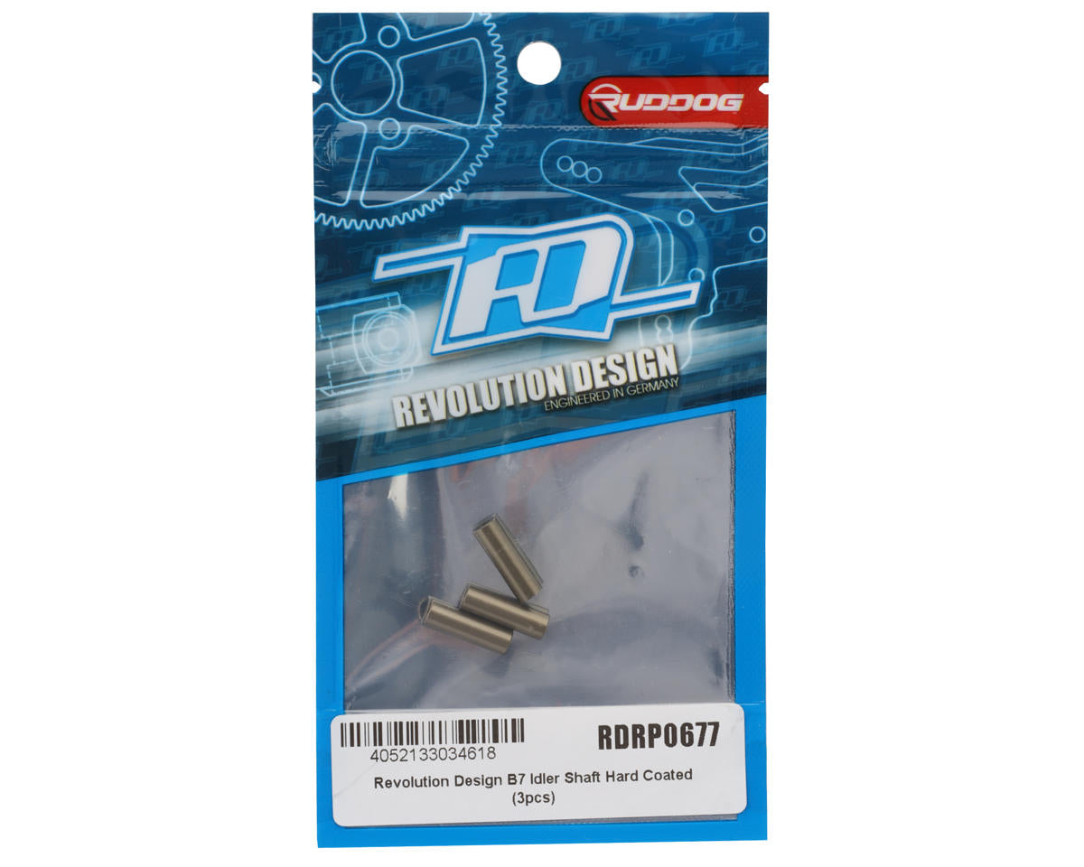 Revolution Design B7 Hard Coated Aluminum Idler Shaft (3)
