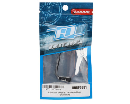 Revolution Design B7 Ultra Aluminum Servo Mount (Black)