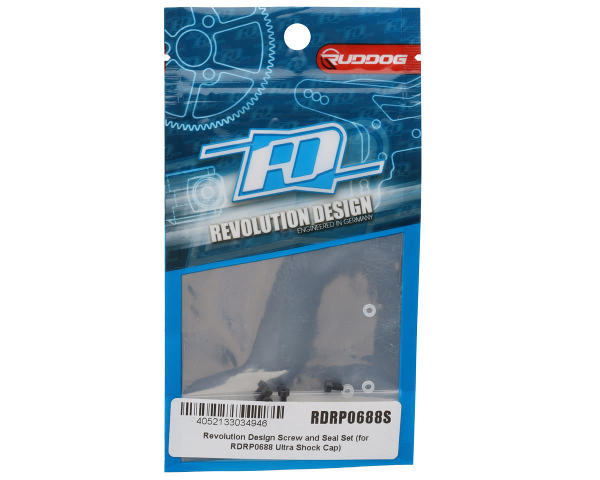 Revolution Design Ultra Shock Cap Screws & Seals Set (RDRP0688)