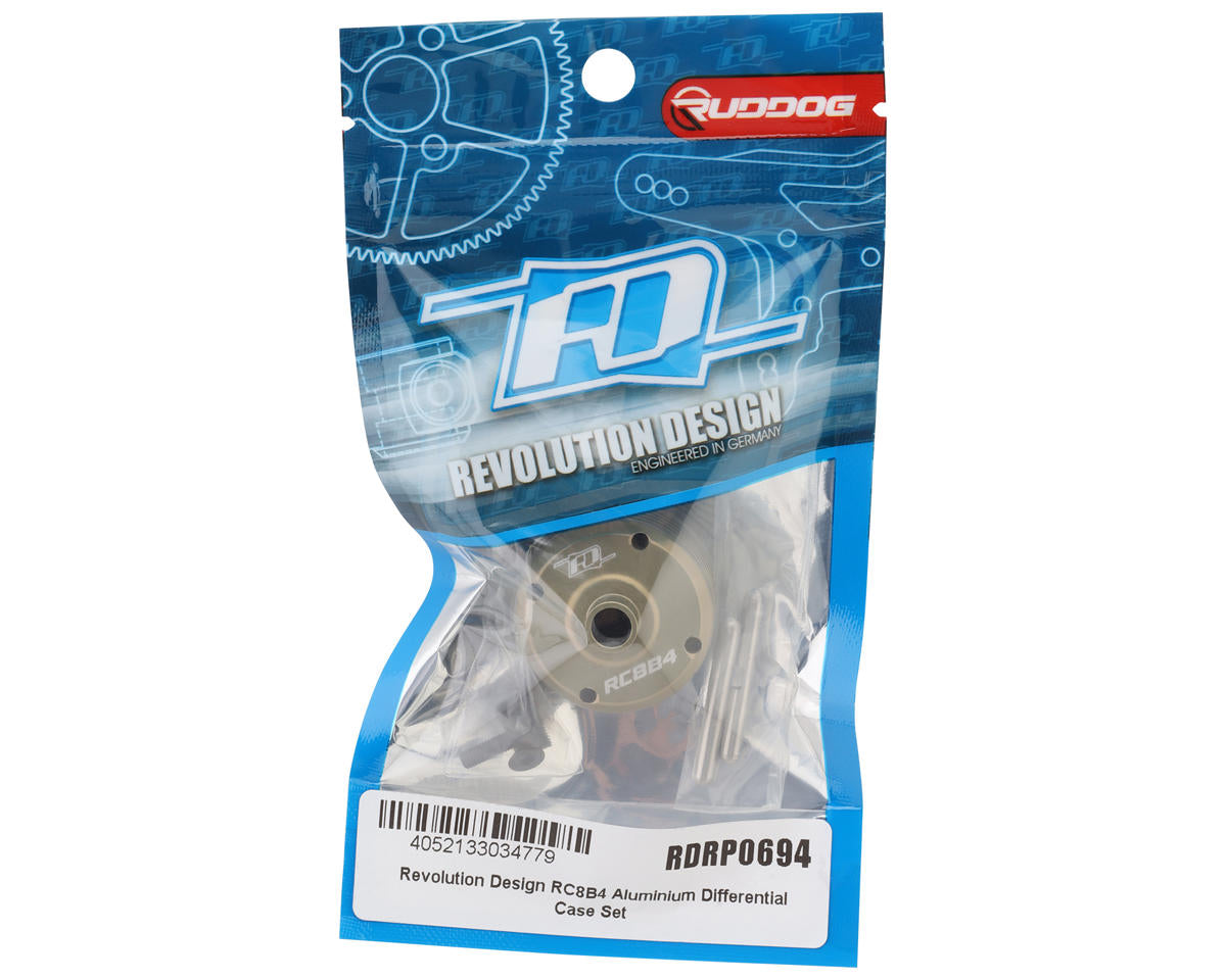 Revolution Design RC8B4/RC8B4.1 Aluminum Differential Case Set
