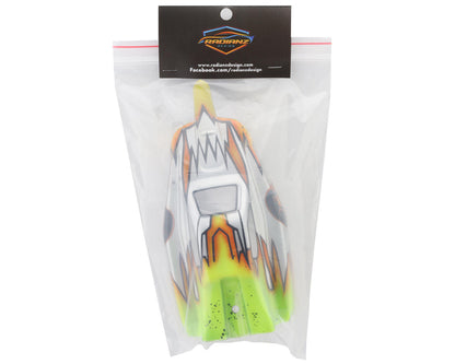 RadianZ Design Retro 1/16 Pre-Painted Buggy Body (Retro Flames)