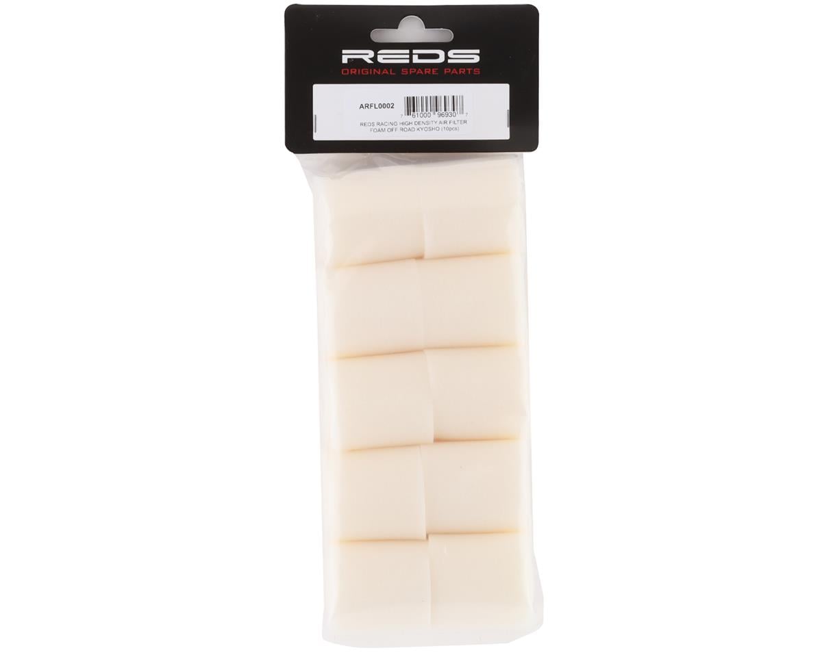 REDS Kyosho High Density Off Road Air Filter Foam (10)