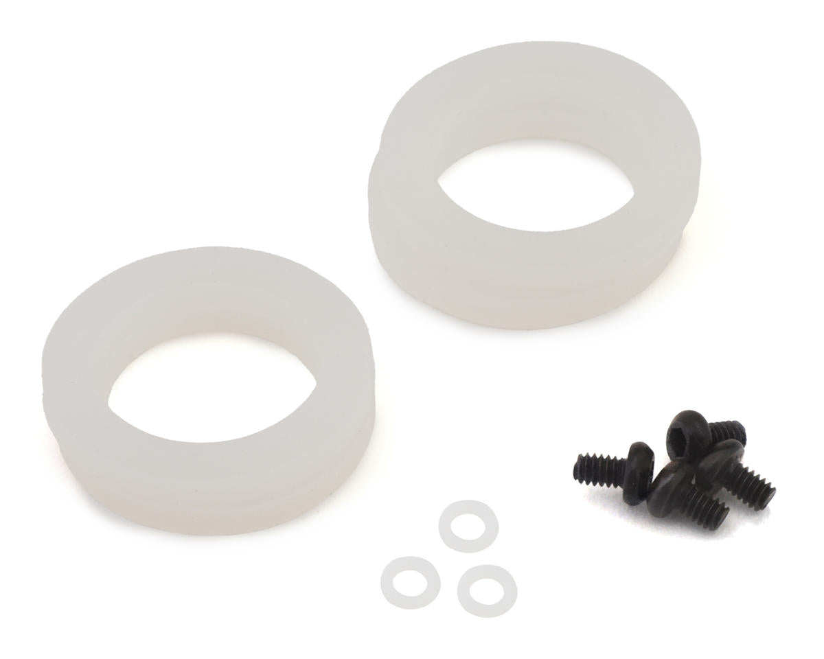 REDS Mugen MBX8R/T EBRC Emulsion Shock Caps (4) (Black)