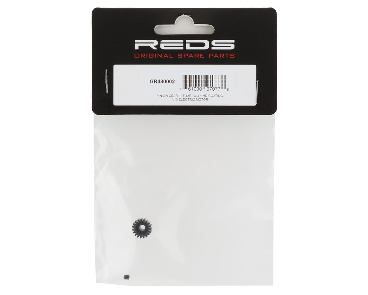 REDS Hard Coated 48P Aluminum Pinion Gear (19T)