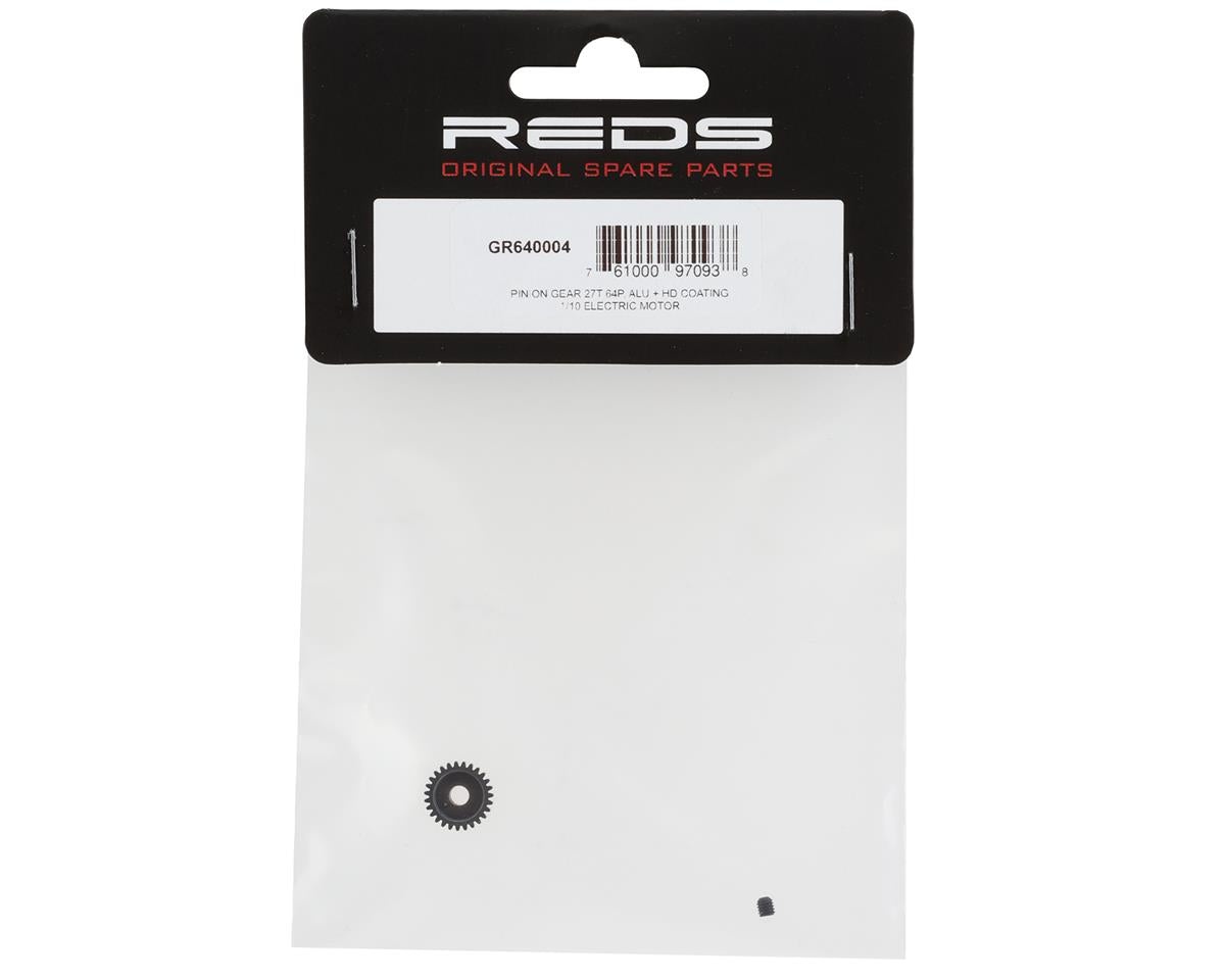REDS Hard Coated 64P Aluminum Pinion Gear (27T)