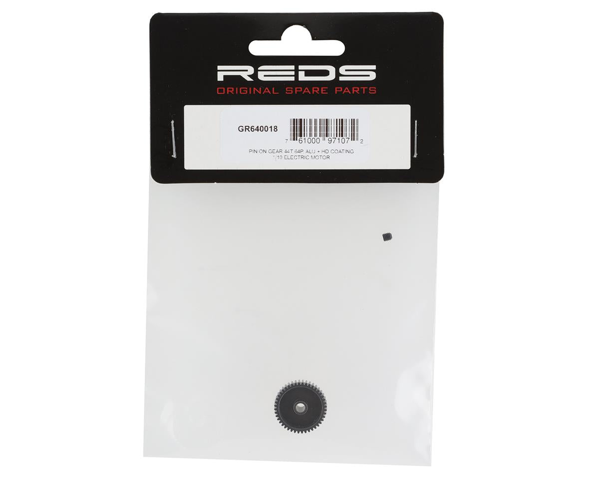REDS Hard Coated 64P Aluminum Pinion Gear (44T)