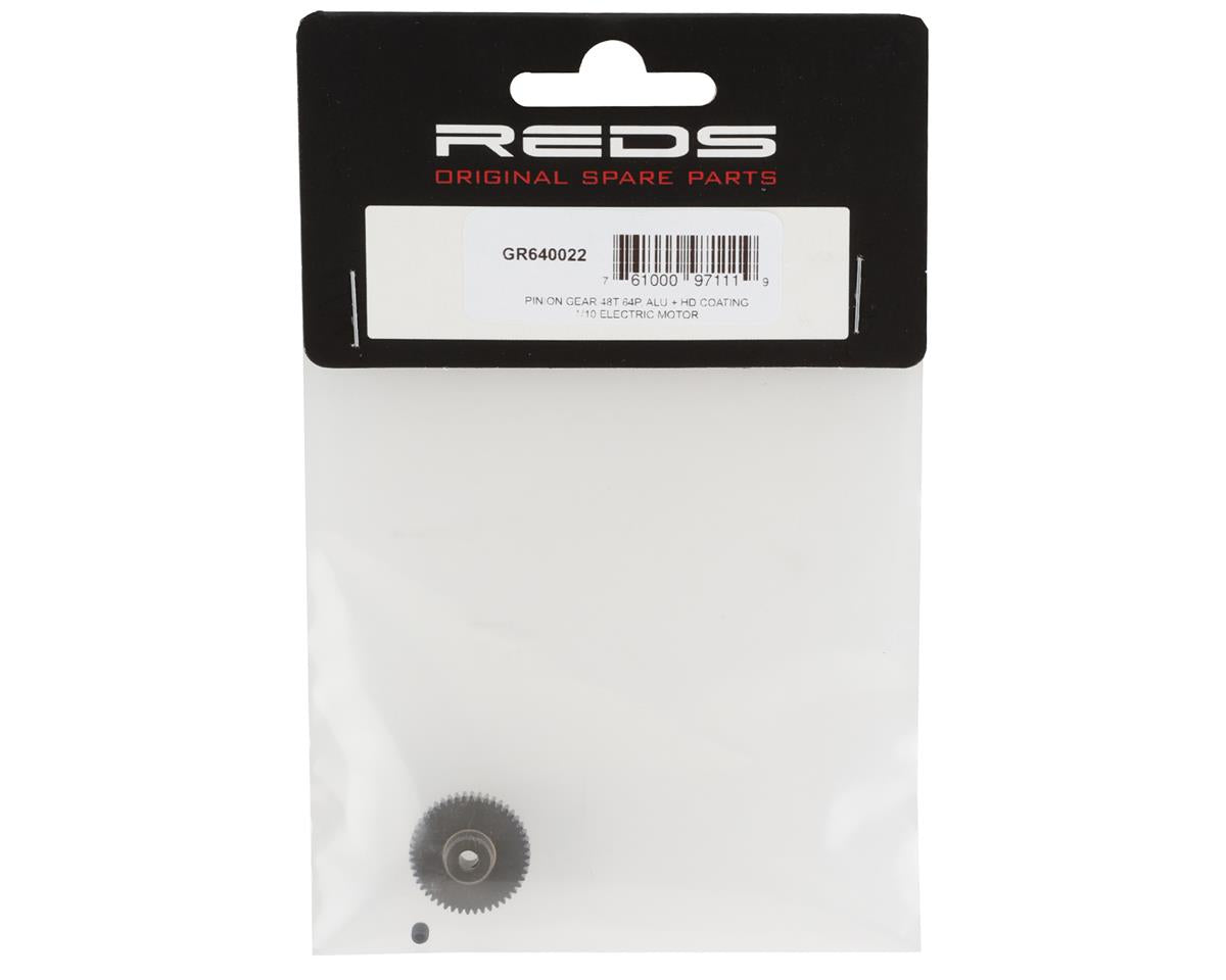 REDS Hard Coated 64P Aluminum Pinion Gear (48T)