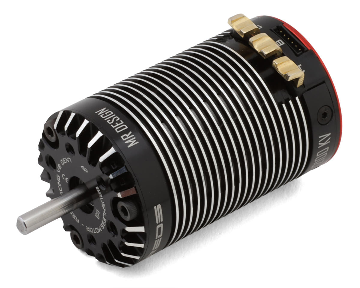REDS Gen7 V8 4-Pole 1/8 Competition Brushless Sensored Motor (2100kV)