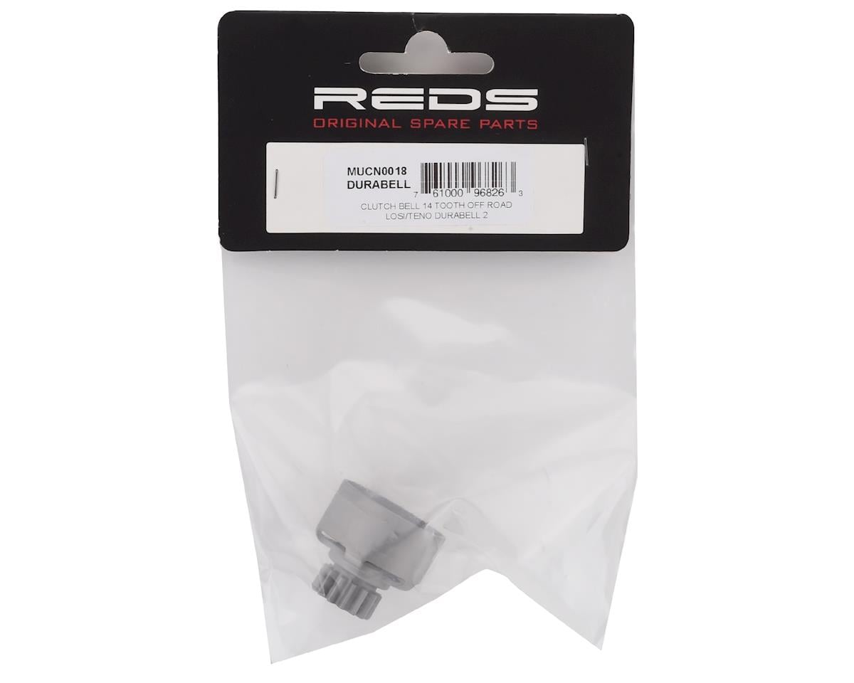 REDS Durabell 1/8 Off-Road Vented Clutch Bell (Losi/Tekno) (14T)
